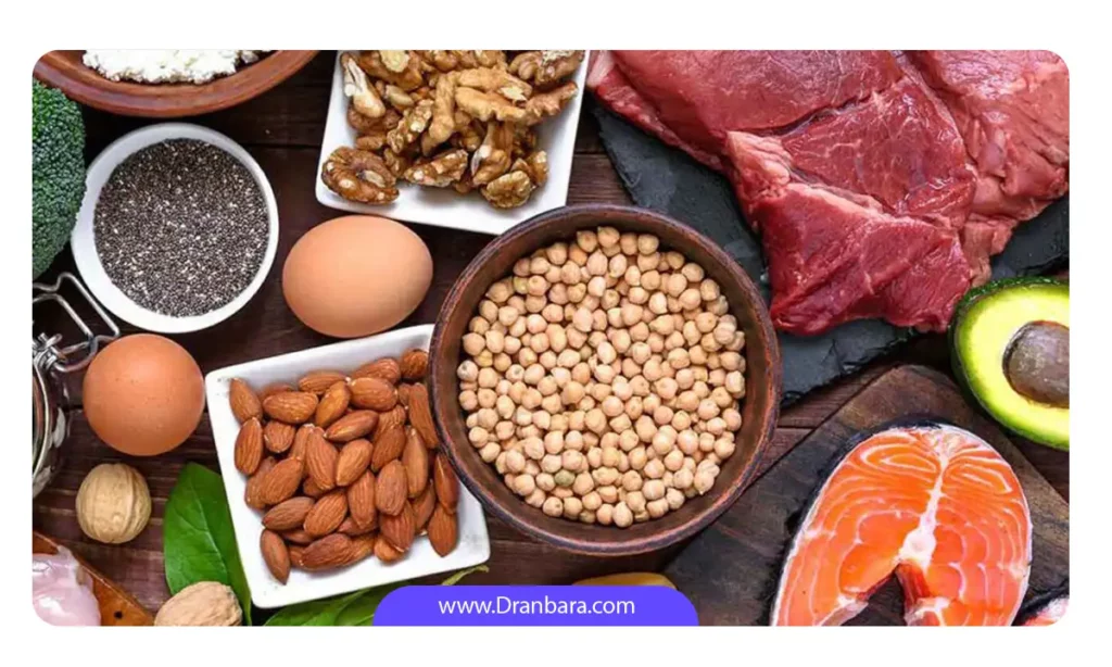 غذاهایی که در انواع رژیم لاغری پالئو مصرف می شود