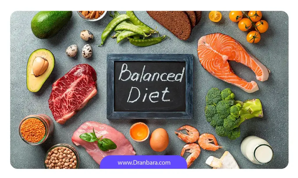 رژیم غذایی متعادل