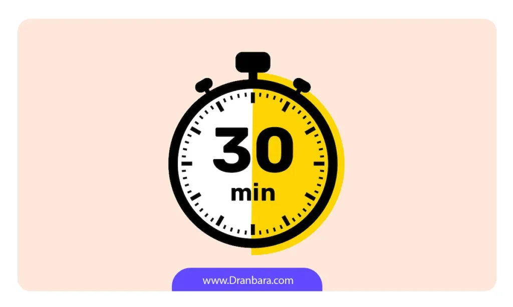 قانون 30 دقیقه